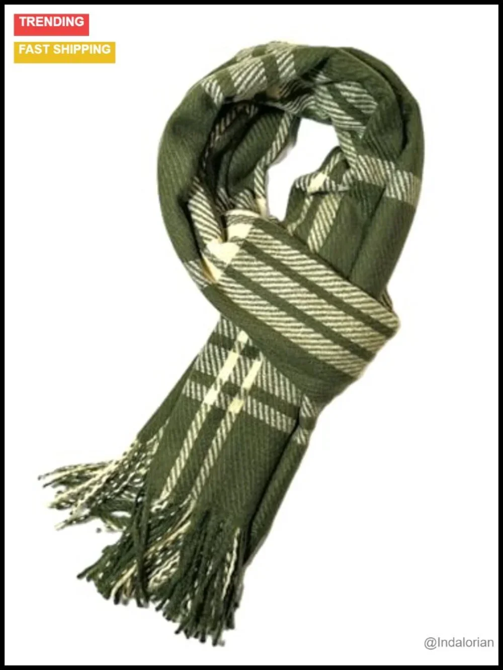 Large Unisex Imitation Cashmere Winter Scarf for Men and Women